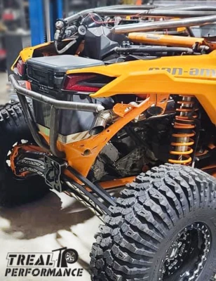 2017-2024 CAN-AM Maverick X3 Ultra Race Exhaust System By Treal Performance - Image 1 of 4
