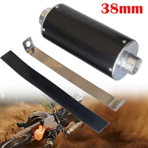 Motorcycle Exhaust Muffler Pipe Silencer For Dirt Pit Bike ATV 70cc 110cc 125cc - Picture 1 of 9