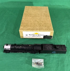 Rare Sunset / Samhongsa Norfolk & Western K-3 4-8-2 HO Brass Locomotive w/Tender - Picture 1 of 23