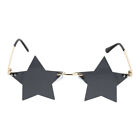 Lustige Brillen: Stern-Sonnenbrille für Partys (Grau)