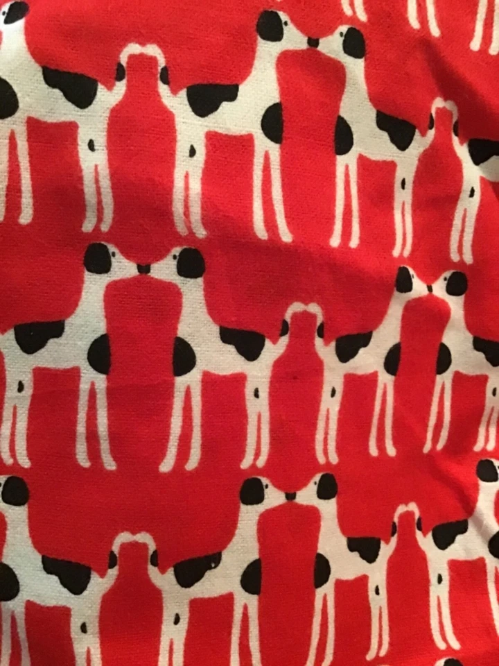 Rojo Negro Blanco Dálmata Perro Máscaras Cubierta Facial Reversible Niña Escuela Niño Nuevo Foto 1 de 1