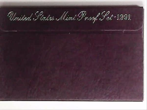 1991-S US Proof Mint Set 5 Coins CLAD 22soc0819 - Picture 1 of 6
