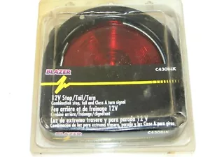 Blazer C430 BLK 12V Stop/Tail/Turn Signal - Foto 1 di 6