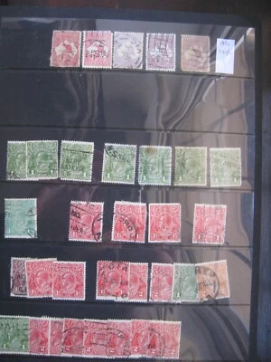 COLECCIÓN AUSTRALIANA 1913-65 EN 9 PAGINAS, Duplicación y usado principalmente Foto 1 de 4