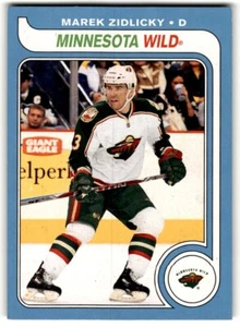 2008-09 O-Pee-Chee '79-80 Retro Marek Zidlicky #637 Minnesota Wild - Picture 1 of 2