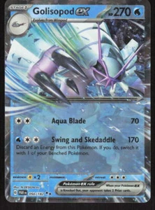Pokemon TCG SV04: Paradox Rift #050/182 Golisopod ex NM - Picture 1 of 2