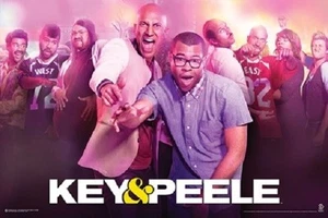 KEY & PEELE ~ CLUB DUO ~ PÓSTER DE COMEDIA 24x36 ~ NUEVO/ENROLLADO - Imagen 1 de 1