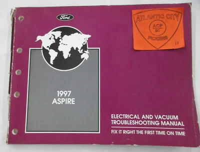 1997 福特 ASPIRE 电动真空管手册 — 第 1/4 张图片