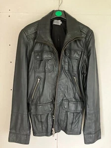 Reiss ALABAMA Leather Jacket - Size XL - Picture 1 of 4