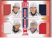 ALEX OVECHKIN + 7 OTHERS JERSEYS NO:T8-CAP TEAM 8 S in SCORE HOCKEY 2013-14