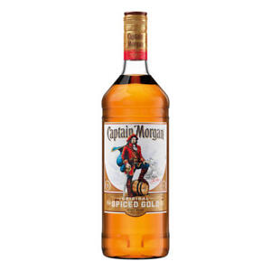 Captain Morgan Original Spiced Gold 6er Rum-Basis Alkohol Alkoholgetränk 35% 1L