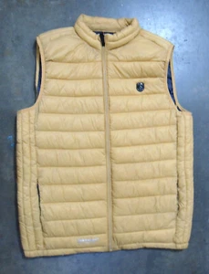 Point Zero Puffer Vest Ultralight Waterproof Windproof Zip | LG OR-Tan | $50 DSP - Picture 1 of 6