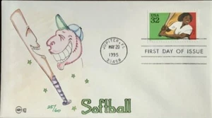 Steve Wilson Hand Painted 2964 Softball Jupiter, Florida - Picture 1 of 1