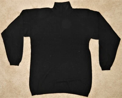 Suéter de Colección Sistemas de Ropa Deportiva Negro Almohadillas para el Hombro S M Lana de Cordero Angora Foto 1 de 2