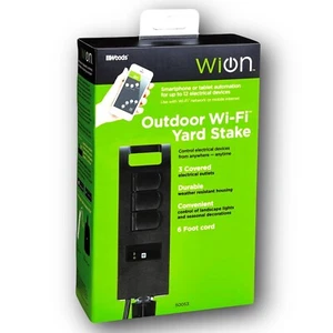 🌟Wi-Fi Plug-In Yard Stake With Smartphone Or Tablet Automation HOLIDAY NEED🌟 - Picture 1 of 5