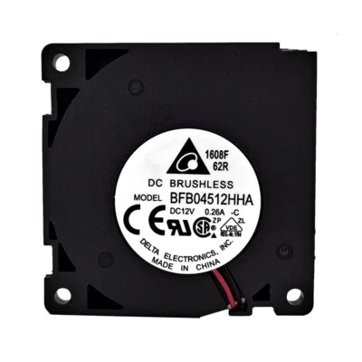 Delta BFB04512HHA-C 12V 0.26A 4510 2-wire 4.5cm Cooling Fan - Image 1 of 4