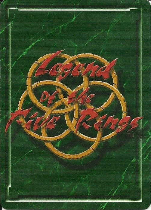 LEGEND OF THE FIVE RINGS, L5R CCG - (OBSIDIAN EDITION) SINGLE CARDS - Image 1 of 1