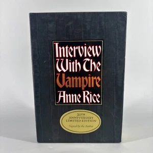 Interview With The Vampire (1996) 20TH Anniversary Edition w/ Slipcover - SIGNED - Imagen 1 de 12