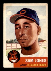 1953 Topps #6 Sam Jones   VG X2807078