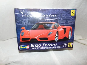 Revell Enzo Ferrari Maßstab 1:24 #85-2192 Plastik Modellbausatz Skill 3 geöffnete Box - Bild 1 von 12