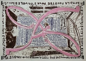 Paella Chimicos Derrière l'impasse 1991 Lithographie Originale Politique - Picture 1 of 1