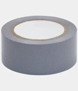 Vinyl Floor Safety Marking Tape (OSHA), 2" x 36 yd, 6Mil, PVC, Gray (1 Roll) - Picture 1 of 1