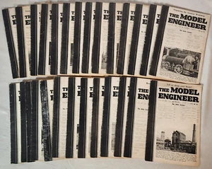 1942 Model Engineer Magazine Vol 87 - Lot of 27 - Mechanics & Electricity - Ads - Picture 1 of 2