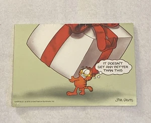 De colección 1978 Garfield Jim Davis postales de Navidad 12 selladas EE. UU. - Imagen 1 de 5