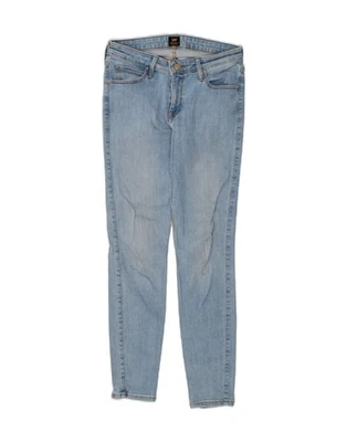 LEE Womens Scarlett Slim Jeans W29 L28 Blue Cotton IA08 - Image 1 of 3