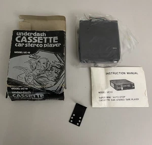 Broken Vintage Audiovox Underdash Cassette Stereo Player UC-10 *For Parts* - Foto 1 di 5