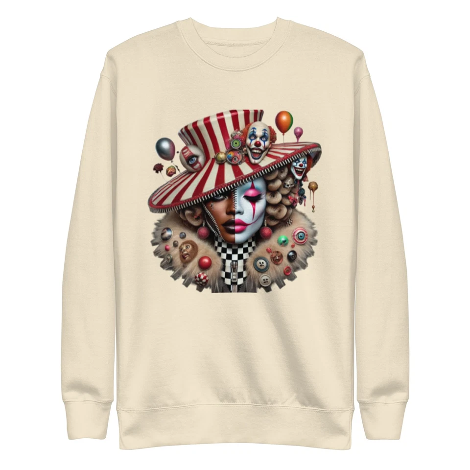 Sudadera Beauty Clown Unisex Premium Foto 1 de 1