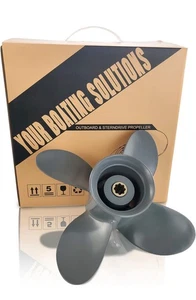 Outboard Propeller fit Honda/Yamaha 8HP 9.9HP 15HP 20HP - Foto 1 di 8