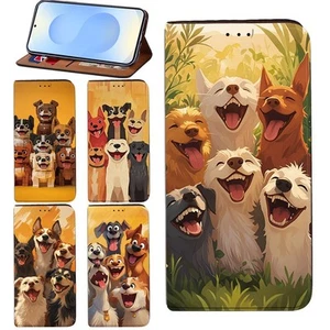 PU Leather Phone Cover Case For Samsung Galaxy S8/S20/S21/S22/S23/S24/S25 - Picture 1 of 15