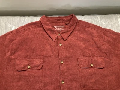 CÁLIDA 5xl Boulder Creek gamuza como acolchada camisa chaqueta se siente un montón de bolsillos Foto 1 de 4