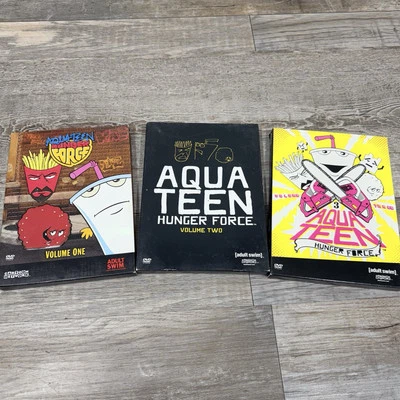 Aqua Teen Hunger Force Volume 1 - 3 DVD Adult Swim -Authentic US Release - Image 1 of 4