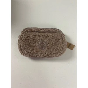 NEW Cross Body Bag Victoria Secret Teddy Fur Plush Taupe - Picture 1 of 9