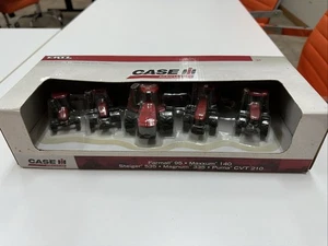  ERTL CASE INTERNATIONAL 5 PIECE TRACTOR SET-1/64. BRAND NEW IN 2009 - Picture 1 of 5