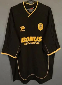VINTAGE MEN'S HULL CITY 2003/2004 AWAY SOCCER FOOTBALL SHIRT JERSEY SIZE 2XL XXL - Picture 1 of 8
