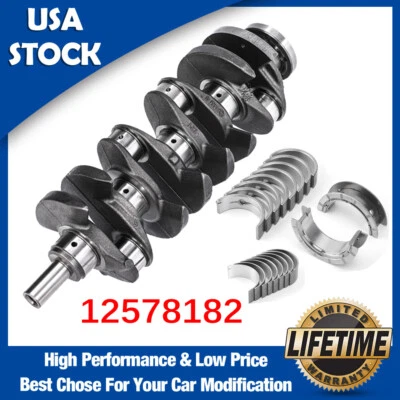 Cigüeñal 12578164 y rodamientos de varilla principal para Chevy Captiva Sport Equinox GMC Buick Foto 1 de 4