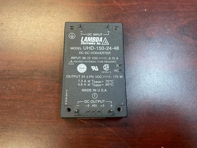 Lamda Electronics UHD-150-24-48 DC-DC Converter  - Image 1 of 4