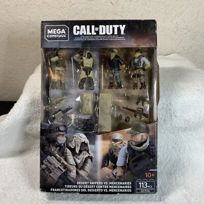 MEGA CONSTRUX CALL OF DUTY DESERT SNIPERS VS. MERCENARIES GCP06 113 PCS New - Image 1 of 4