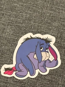 Disney Cartoons TV SHOW SMALL STICKER STICKERS eyeore winnie the pooh - Picture 1 of 1