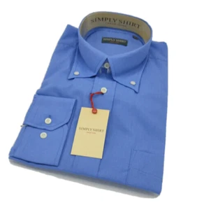 Camicia da uomo tagla L maniche lunghe simply shirt con cartellino - Foto 1 di 2