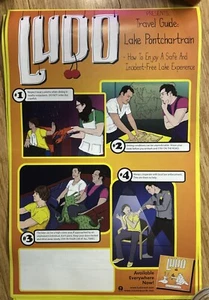 Ludo - Lake Pontchartrain Promo Poster (Rare) - Picture 1 of 1