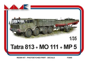 MMK F3085 Tatra 813 + MP 5 + MO 111 RESIN KIT SC 1/35 - Picture 1 of 3