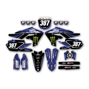 YAMAHA FACTORY TEAM GRAPHICS KIT DECAL YZ250F 2019 2020 2021 2022 2023 2024 2025 - Picture 1 of 4