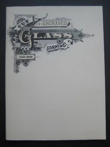 The Cut And Engraved Glass Of Corning 1868-1940 by Jane Shadel Spillman + Farrar - Picture 1 of 9