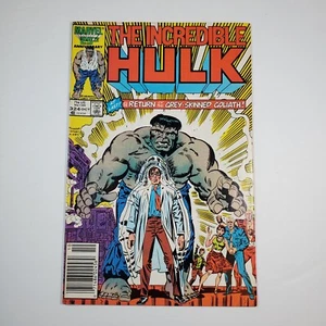 Marvel Comics The Incredible Hulk #324 Newsstand VF Key Return of Grey Skin Hulk - Picture 1 of 8