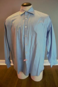 Michael Kors Mens Light Blue Button Down Shirt 17.5 34/35 - Picture 1 of 3
