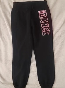 SO Kohl's LOVE TO DANCE Sweatpants Size 12 girls - Picture 1 of 3